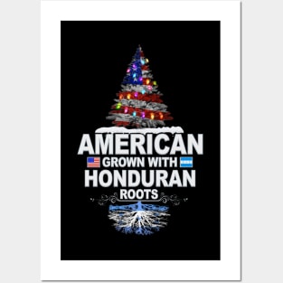 Christmas Tree  American Grown With Honduran Roots - Gift for Honduran From Honduras Posters and Art